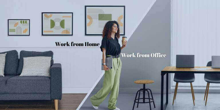 Working From Home Vs. Working in An Office